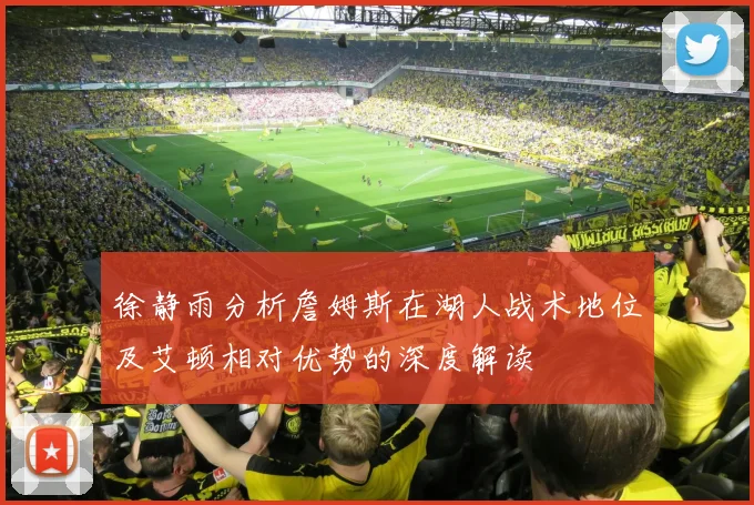 徐静雨分析詹姆斯在湖人战术地位及艾顿相对优势的深度解读